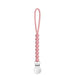 JOY GREEN PACIFIER CLIP . MAUVE PACI CLIP JOY GREEN