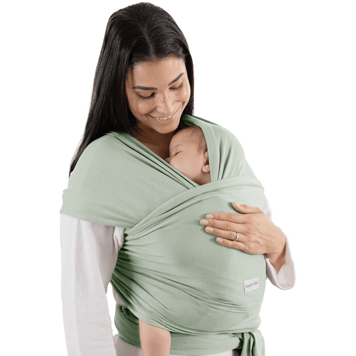 Baby Wrap Carrier in Fern Baby Wrap Carrier Comfy Cubs