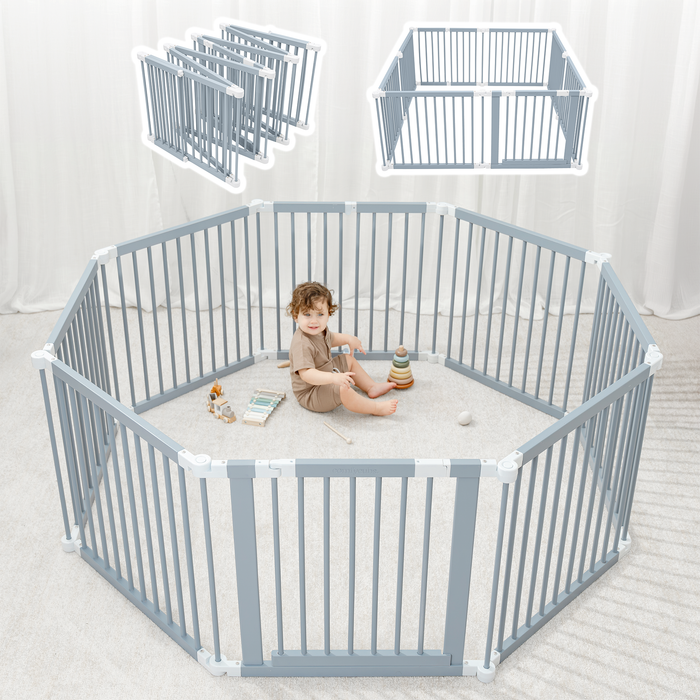 Playpen for Toddler and Babies by Comfy Cubs in Pacific Blue Playpen Comfy Cubs