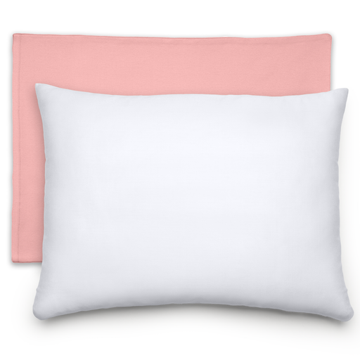 Toddler Pillows with Soft Cotton Pillow Case by Comfy Cubs - Blush Comfy Cubs