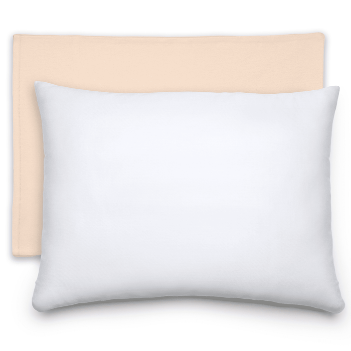 Toddler Pillows with Soft Cotton Pillow Case by Comfy Cubs - Cream Comfy Cubs