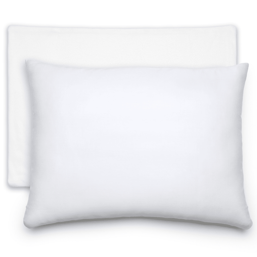 Toddler Pillows with Soft Cotton Pillow Case by Comfy Cubs - White Comfy Cubs