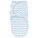 Easy Swaddle Blankets by Comfy Cubs - Blue Chevron, Pack of 1 Comfy Cubs
