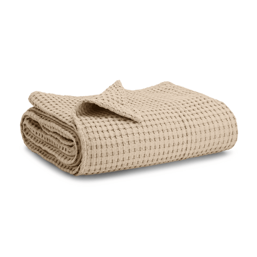 Baby Waffle Blankets by Comfy Cubs in Sand Waffle Comfy Cubs