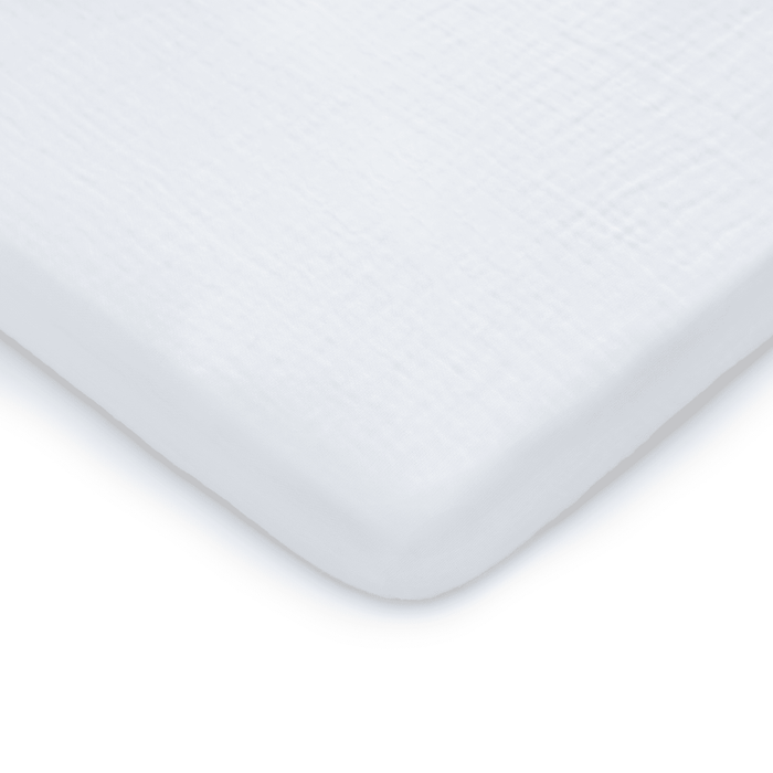 Muslin Fitted Bassinet Crib Sheet by Comfy Cubs White Bassinet Sheets Comfy Cubs