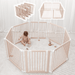 Playpen for Toddler and Babies by Comfy Cubs in Blush Playpen Comfy Cubs