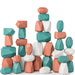 Stacking Blocks for Toddlers by Comfy Cubs, Dino Pack Stacking Blocks Comfy Cubs