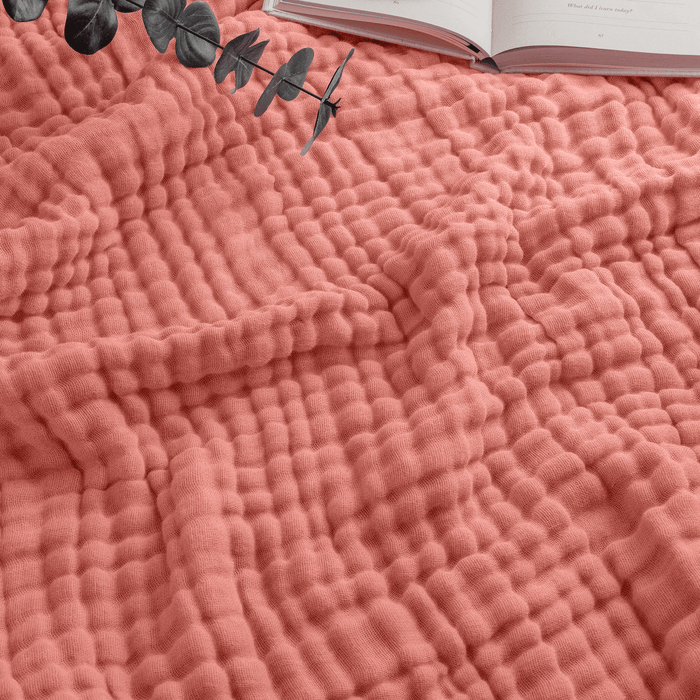 Adult Muslin Blanket in Dusty Rose Muslin Comfy Cubs