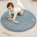Play Mat with Non-Slip Bottom - Pacific Blue Round - 36" Comfy Cubs