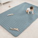 Play Mat with Non-Slip Bottom - Pacific Blue Rectangle - 60" x 96" Comfy Cubs