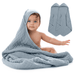 Baby Hooded Towels by Comfy Cubs - Pacific Blue Pack Of 2 Hooded Towels Comfy Cubs