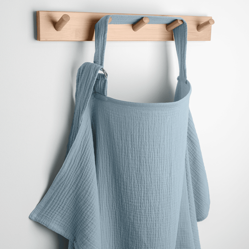 Muslin Nursing Cover by Comfy Cubs - Pacific Blue Nursing Covers Comfy Cubs