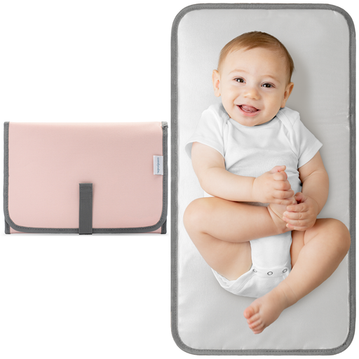 Compact Changing Pad by Comfy Cubs - Pink Blush Compact Changing Pads Comfy Cubs
