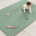 Play Mat with Non-Slip Bottom - Fern Rectangle - 48" x 72" Comfy Cubs