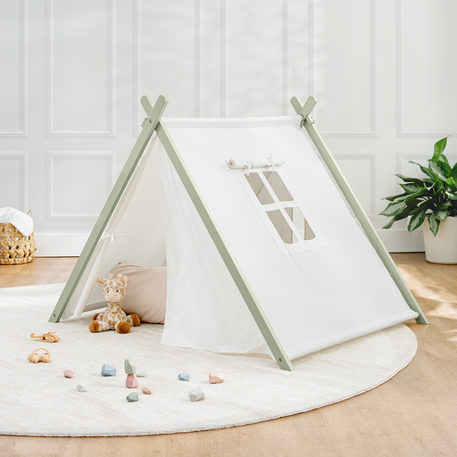 Kids Indoor Play Tent by Comfy Cubs - Sage Comfy Cubs