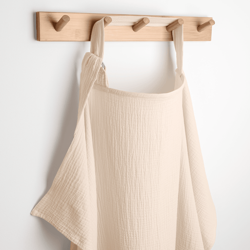 Muslin Nursing Cover by Comfy Cubs - Sand Nursing Covers Comfy Cubs