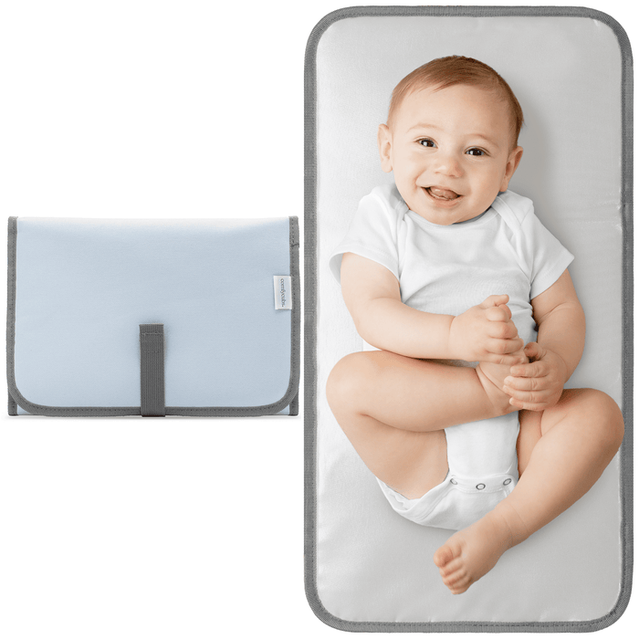 Compact Changing Pad by Comfy Cubs - Sea Blue Compact Changing Pads Comfy Cubs