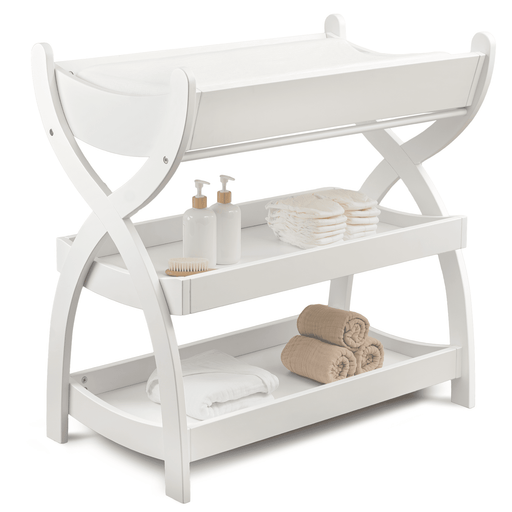 Baby Changing Table by Comfy Cubs - White Changing Table Comfy Cubs