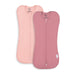 Easy Zipper Swaddle Blankets by Comfy Cubs - Blush, Mauve Swaddles Comfy Cubs