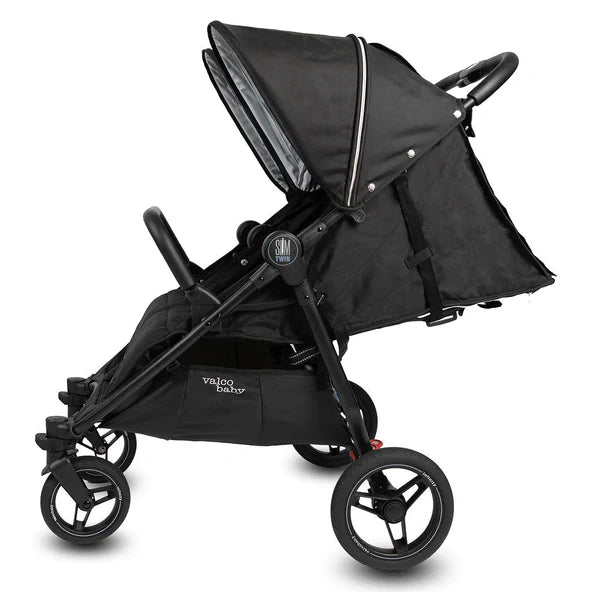 VALCO BABY SLIM TWIN DOUBLE STROLLER WITH BUMPER BAR - SPORT EDITION