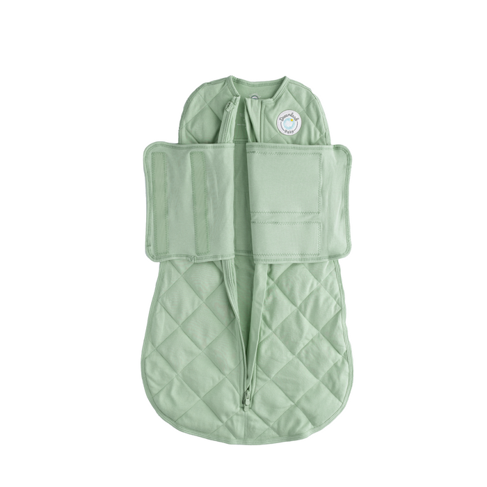 Dream Weighted Sleep Swaddle Sage Green 0 - 6 Months Swaddle Dreamland Baby