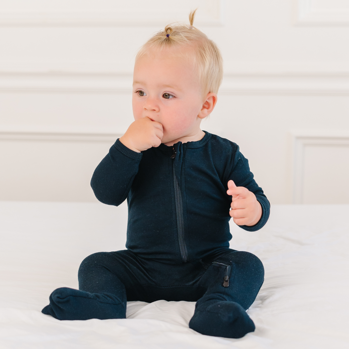 Baby Bamboo Pajamas w/ DreamCuffs® Pajamas Dreamland Baby