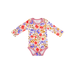 Baby Long-Sleeve Bamboo Bodysuit Fall Floral Pajamas Dreamland Baby