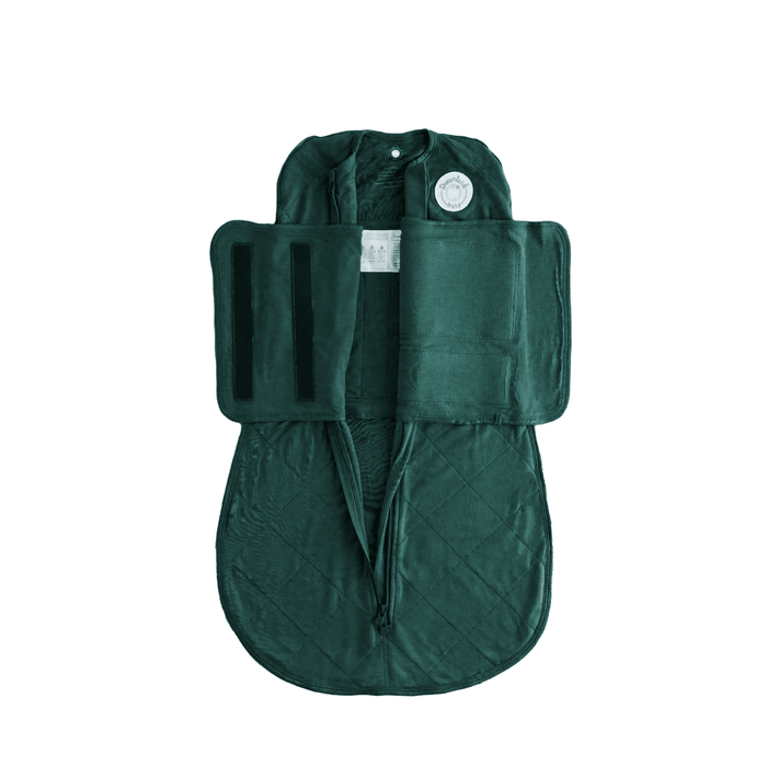 Bamboo Classic Swaddle (Non-weighted) Forest Green 0 - 6 Months Swaddle - Non Weighted Dreamland Baby