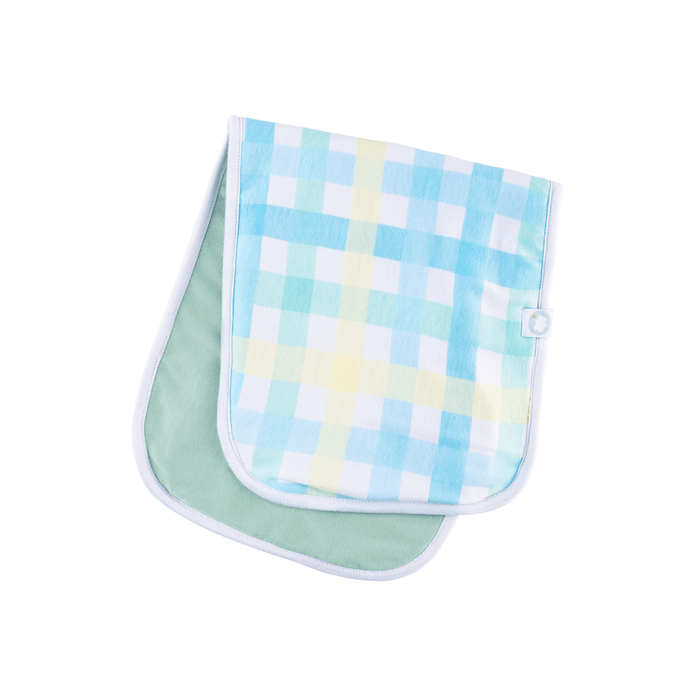 Dream Burp Cloth Gingham Accessories Dreamland Baby