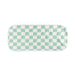 Dream Burp Cloth Mint Checkerboard Accessories Dreamland Baby