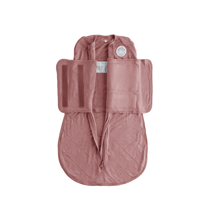 Bamboo Classic Swaddle (Non-weighted) Dusty Rose 0 - 6 Months Swaddle - Non Weighted Dreamland Baby