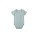Baby Short-Sleeve Bamboo Bodysuit Slate Pajamas Dreamland Baby