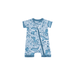 Baby Short-Sleeve Bamboo Romper Under The Sea Pajamas Dreamland Baby
