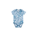 Baby Short-Sleeve Bamboo Bodysuit Under The Sea Pajamas Dreamland Baby