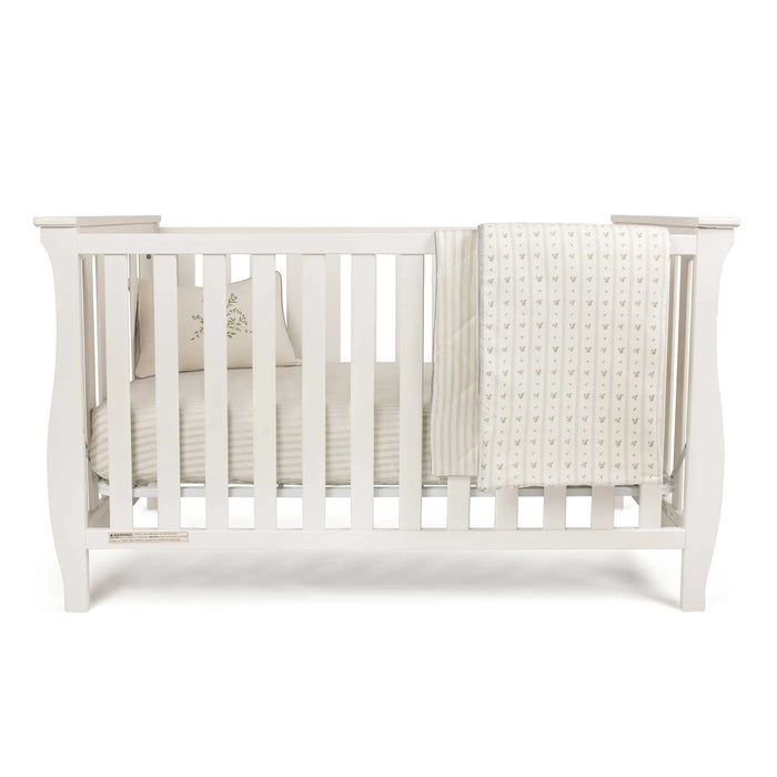 ELY`S & CO. PORTABLE CRIB SET (24"X38") . LINEAR LEAF CRIB SET ELY`S & CO.