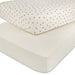 AURORA BY ELY`S & CO. 2 PACK CRIB SHEET