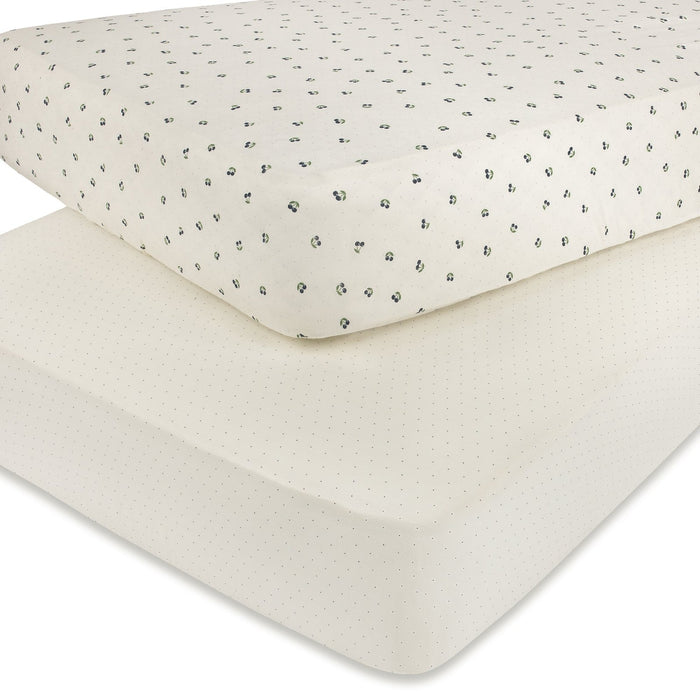 AURORA BY ELY`S & CO. 2 PACK PORTABLE / PACK N PLAY SHEET