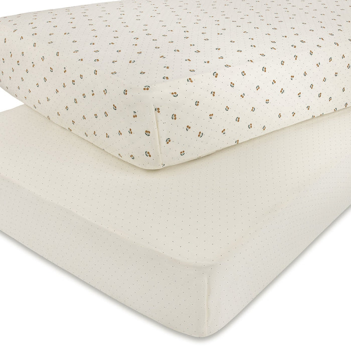AURORA BY ELY`S & CO. 2 PACK PORTABLE / PACK N PLAY SHEET