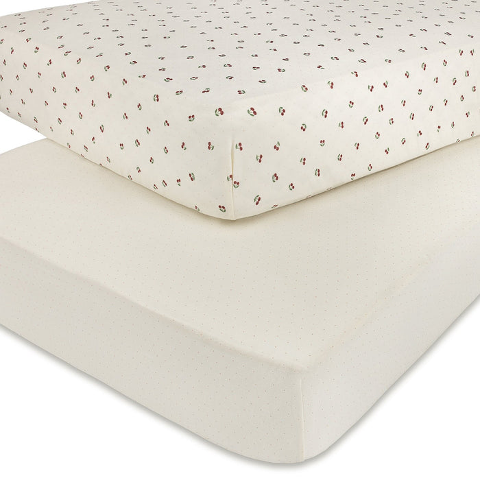 AURORA BY ELY`S & CO. 2 PACK PORTABLE / PACK N PLAY SHEET