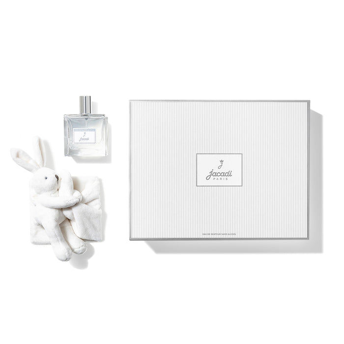 JACADI GIFT SET EAU DE SOIN BABY BOY 100ML + RABBIT — Little Luxury