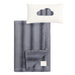RITZ BABY FUZZY BLANKET CHEVRON DESIGN PLUSH . BLUE BLANKETS RITZ