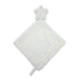RITZ BABY FUZZY BLANKET SOLID STRIPE/SOLID DESIGN LOVEY . OFF WHITE BLANKETS RITZ