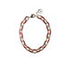 PICKY RED AND SILVER PLATED LINK BRACELET . BRACELET PICKY