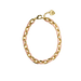 PICKY ENAMEL PINK AND GOLD LINK BRACELET . BRACELET PICKY