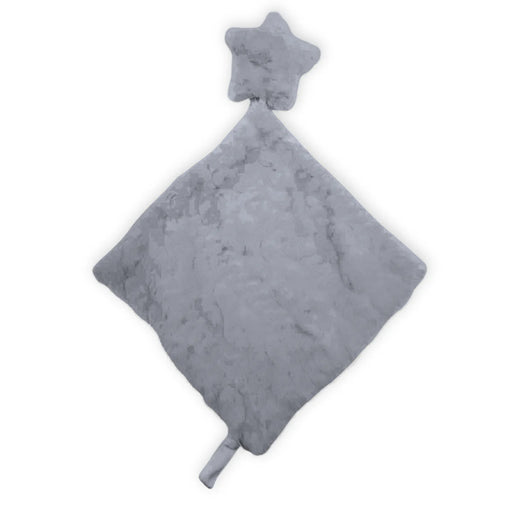 RITZ BABY FUZZY BLANKET CABLE DESIGN/VELOUR BACK LOVEY . GREY BLANKETS RITZ