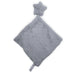 RITZ BABY FUZZY BLANKET CABLE DESIGN/VELOUR BACK LOVEY . GREY BLANKETS RITZ