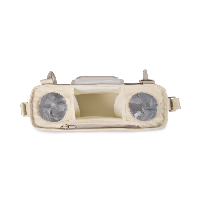 Parent Console with Insulated Cup Holders