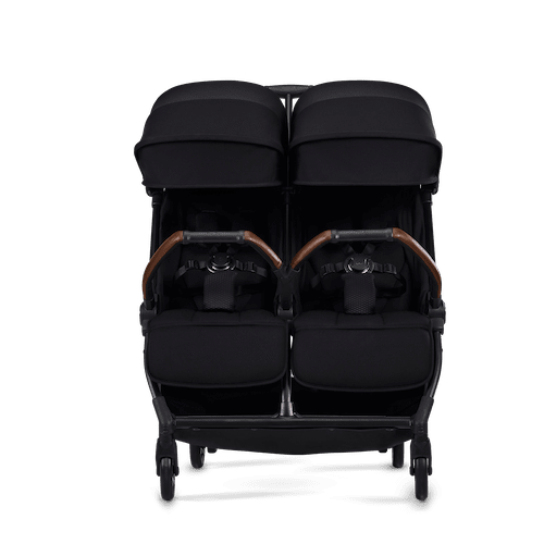 SILVER CROSS JET DOUBLE STROLLER - BLACK