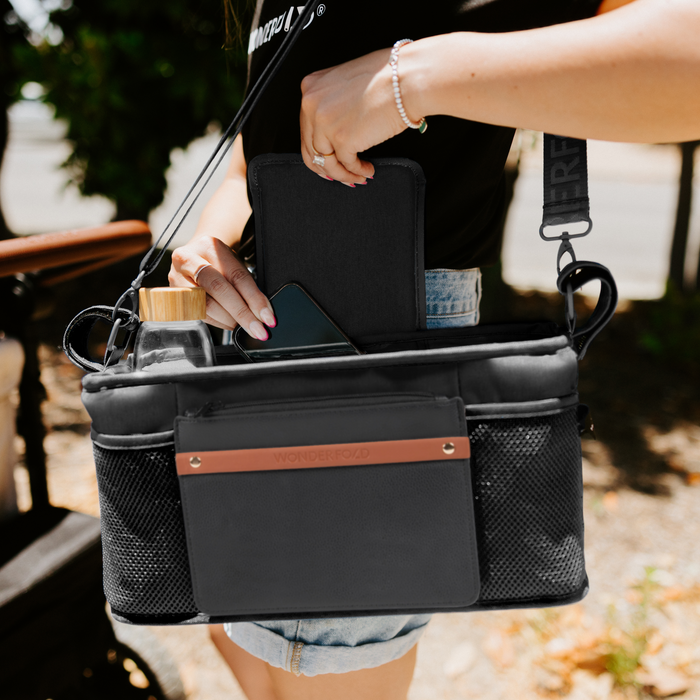 Parent Console with Insulated Cup Holders