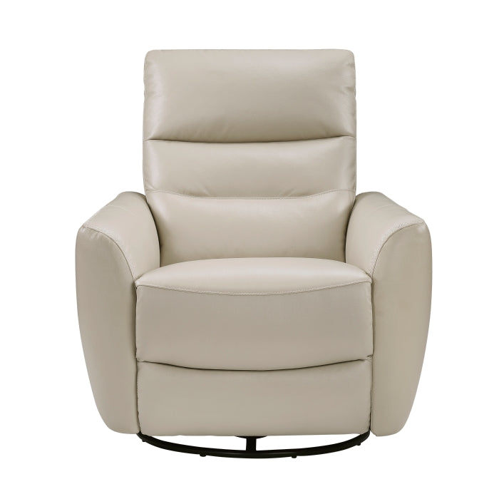 BABYLUXE COMFORT SWIVEL GLIDER RECLINING CHAIR . TAUPE GLIDER BABYLUXE